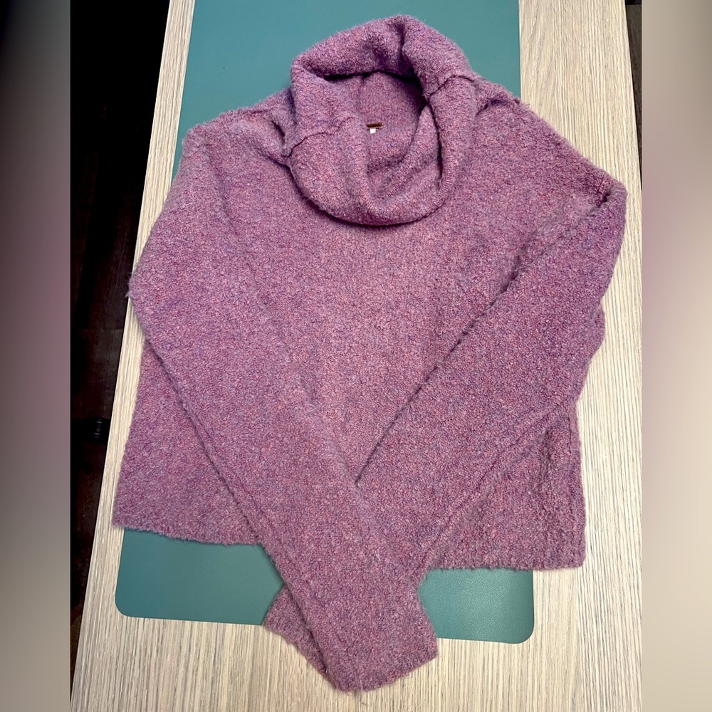 Free People Cowl Neck Sweater